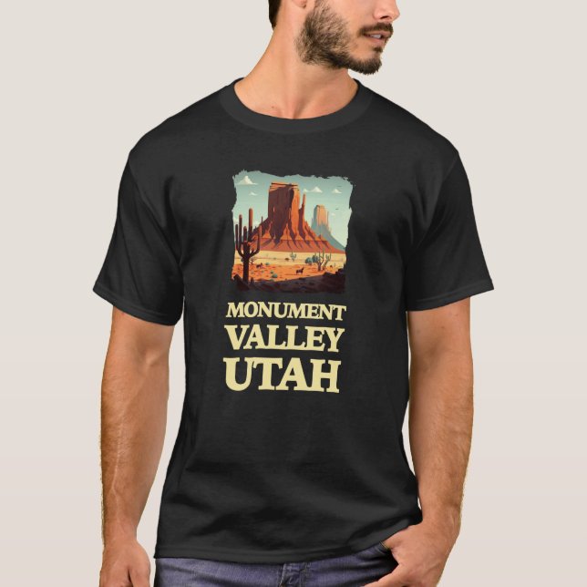 Monument Valley Utah T-Shirt (Front)