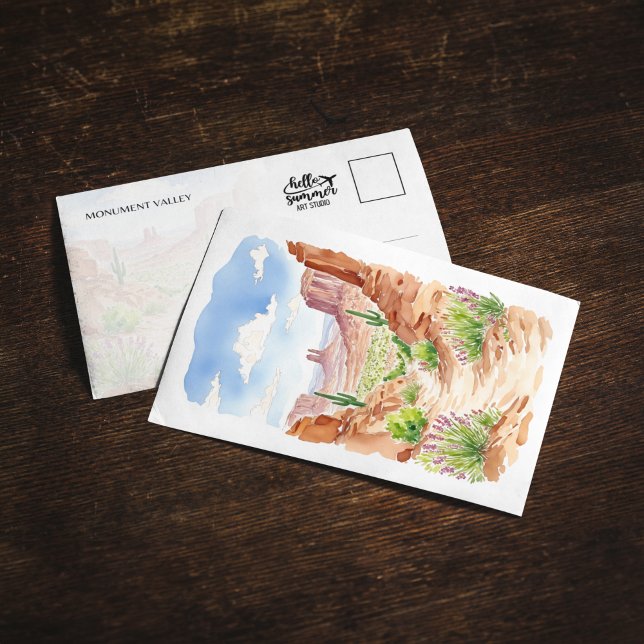 Monument Valley Utah Watercolor Invitation (Creator Uploaded)