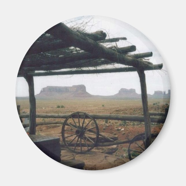 Monument Valley View Magnet (Front)