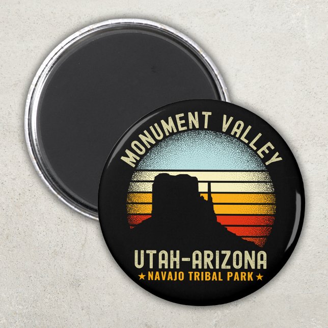 Monument Valley Vintage Landscape Utah  Magnet (Creator Uploaded)