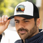 Monument Valley Vintage Landscape Utah  Trucker Hat<br><div class="desc">Explore the majestic beauty of Monument Valley with this cute vintage design with a beautiful landscape background. Enjoy the iconic landscapes and stunning views of the Utah-Arizona desert masterpiece, captured in this design. Perfect for adventurers, nature enthusiasts, and anyone who appreciates the timeless charm of the American Southwest. Take your...</div>