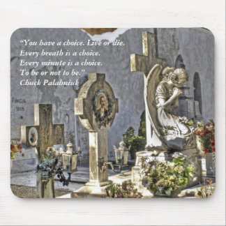 Monumental Tombstones Mouse Mat