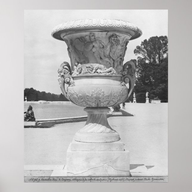 Monumental vase, allegory of defeat of Turks Poster (Front)