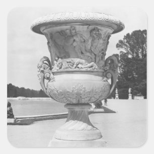 Monumental vase, allegory of defeat of Turks Square Sticker