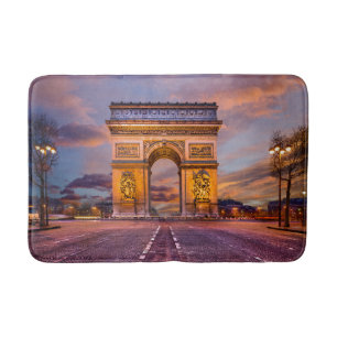 Monuments   Arc de Triomphe, Paris France Bath Mat