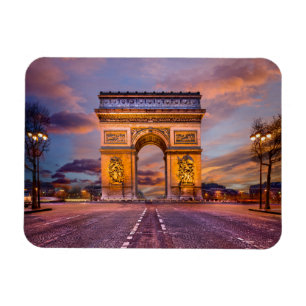 Monuments   Arc de Triomphe, Paris France Magnet