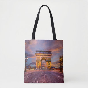 Monuments   Arc de Triomphe, Paris France Tote Bag