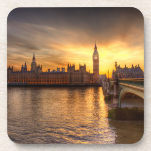 Monuments   Big Ben & Houses of Parliament Coaster