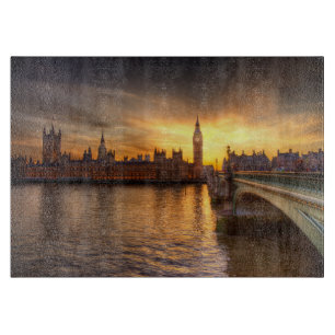 Monuments Big Ben & Houses of Parliament Cutting Board