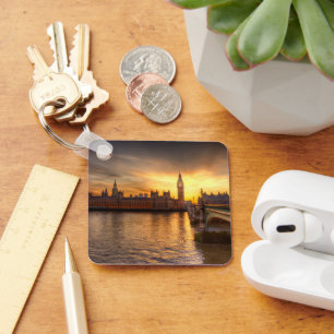 Monuments   Big Ben & Houses of Parliament Key Ring