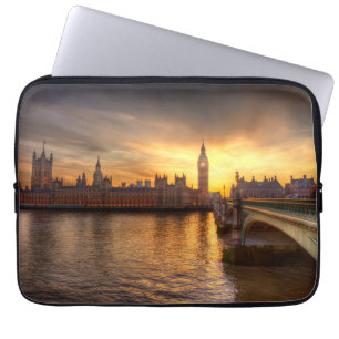 Monuments Big Ben & Houses of Parliament Laptop Sleeve