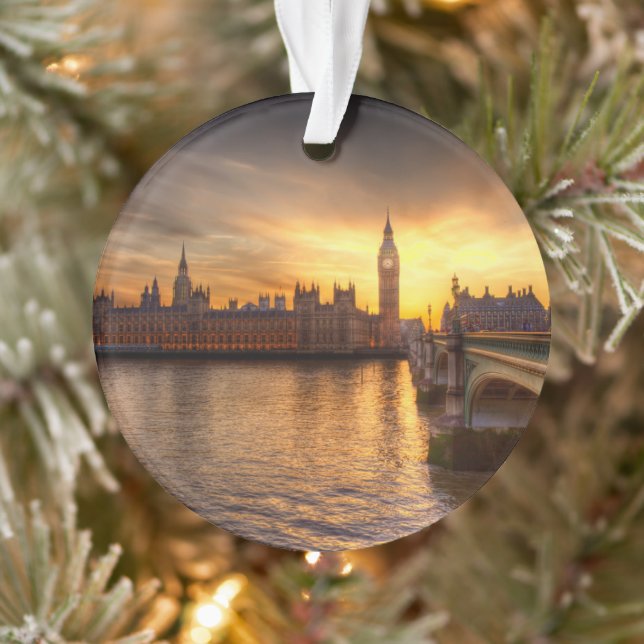 Monuments | Big Ben & Houses of Parliament Ornament (Tree)