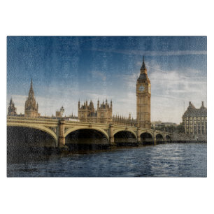 Monuments   Big Ben, London England Cutting Board