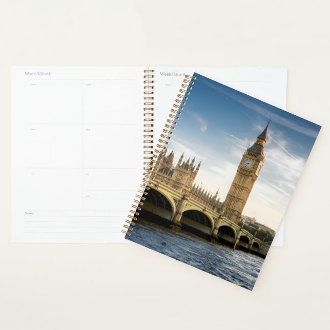 Monuments | Big Ben, London England Planner (Display)