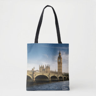 Monuments Big Ben, London England Tote Bag