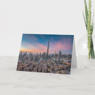 Monuments   Dubai Cityscape Card