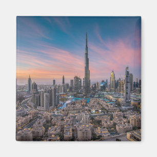 Monuments   Dubai Cityscape Magnet