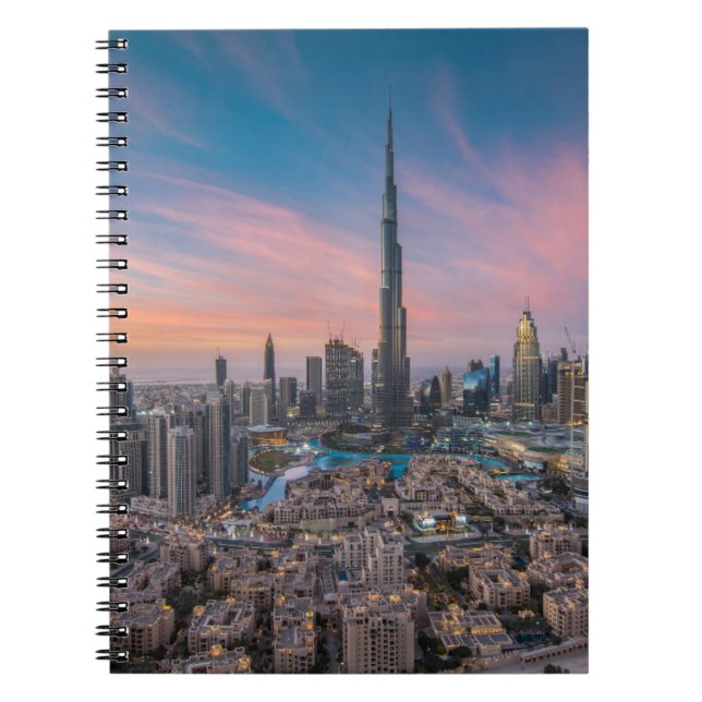 Monuments | Dubai Cityscape Notebook (Front)
