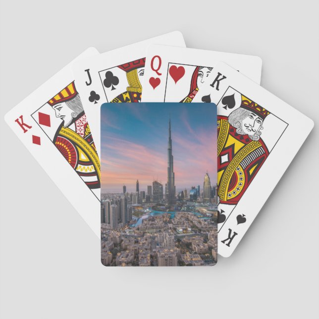 Monuments | Dubai Cityscape Playing Cards (Back)