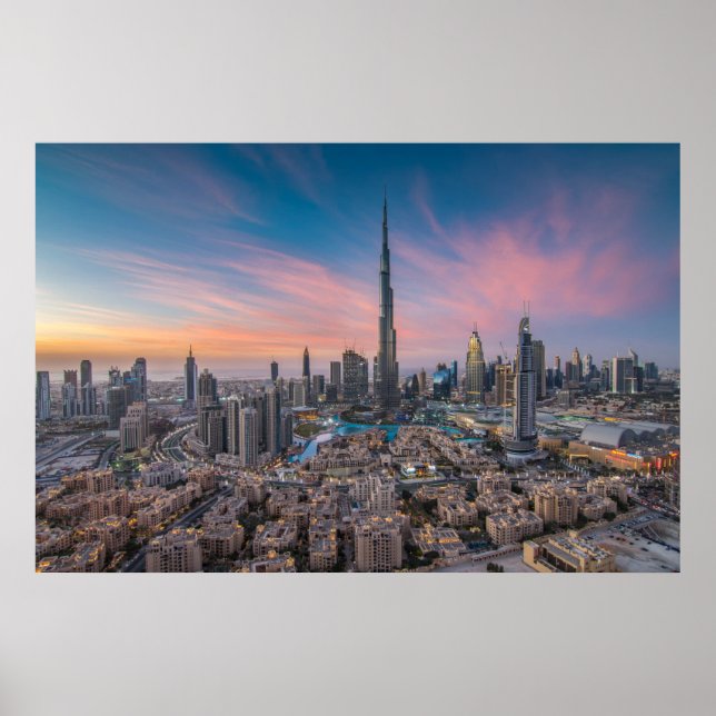 Monuments | Dubai Cityscape Poster (Front)