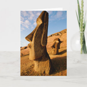 Monuments Easter Island Card