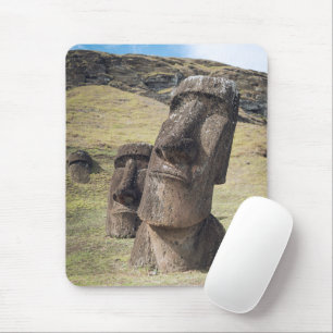 Monuments Easter Island, Chile Mouse Mat
