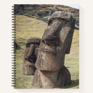 Monuments   Easter Island, Chile Notebook