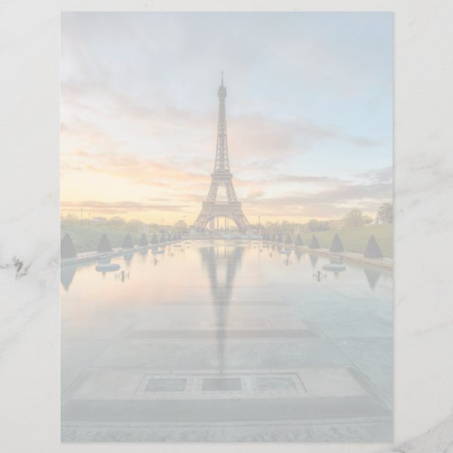 Monuments | Eiffel Tower Sunrise (Front)