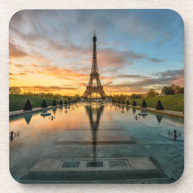 Monuments | Eiffel Tower Sunrise Coaster (Front)