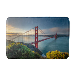 Monuments Golden Gate San Francisco Bath Mat