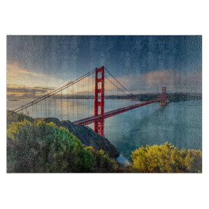 Monuments   Golden Gate San Francisco Cutting Board