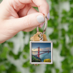 Monuments Golden Gate San Francisco Key Ring