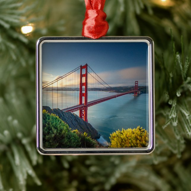 Monuments | Golden Gate San Francisco Metal Tree Decoration (Tree)