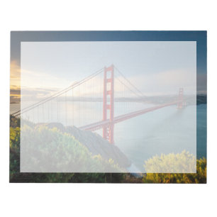 Monuments   Golden Gate San Francisco Notepad
