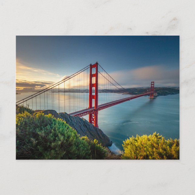 Monuments | Golden Gate San Francisco Postcard (Front)