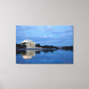 Monuments   Jefferson Memorial Canvas Print