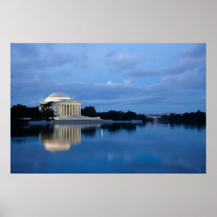 Monuments Jefferson Memorial Poster