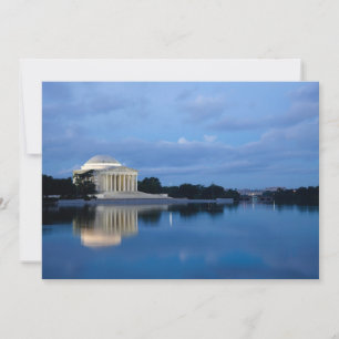 Monuments   Jefferson Memorial Thank You Card