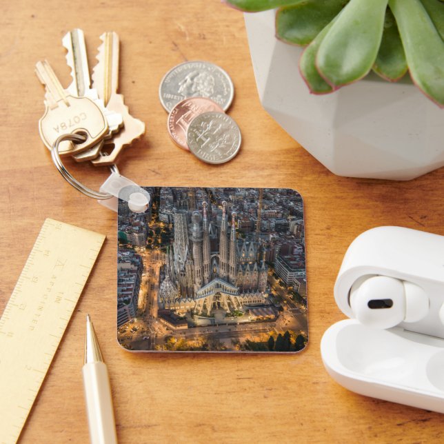 Monuments | La Sagrada Familia Key Ring (Desk)