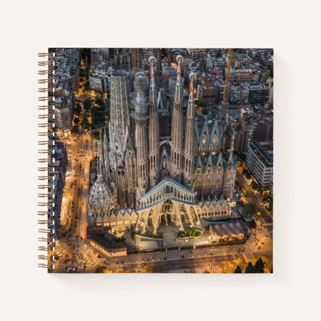 Monuments | La Sagrada Familia Notebook (Front)