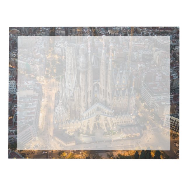 Monuments | La Sagrada Familia Notepad (Front)