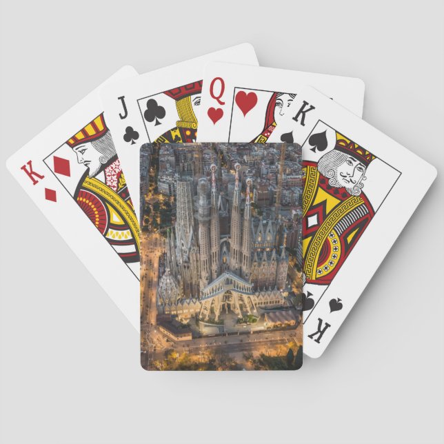 Monuments | La Sagrada Familia Playing Cards (Back)