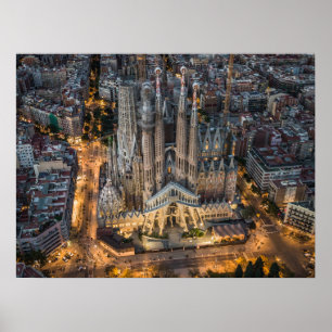 Monuments   La Sagrada Familia Poster