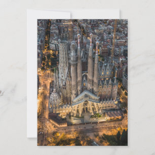 Monuments   La Sagrada Familia Thank You Card