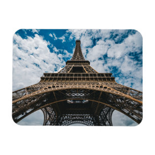 Monuments   Looking Up at the Eiffel Tower Magnet
