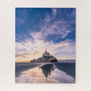 Monuments   Mont Saint-Michel, Normandy France Jigsaw Puzzle