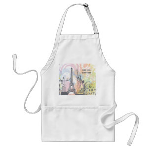 Monuments of the world custom apron