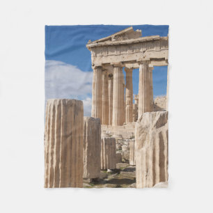 Monuments Parthenon Acropolis Athens Greece Fleece Blanket