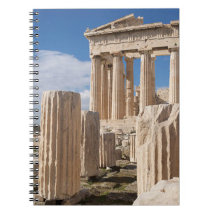 Monuments Parthenon Acropolis Athens Greece Notebook