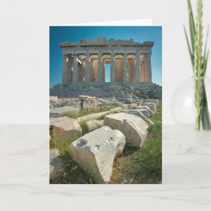 Monuments Parthenon Athens, Greece Card